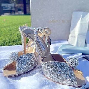 Jimmy Choo Wedding Collection. Size 41. Worn ONCE! In perfect condition.